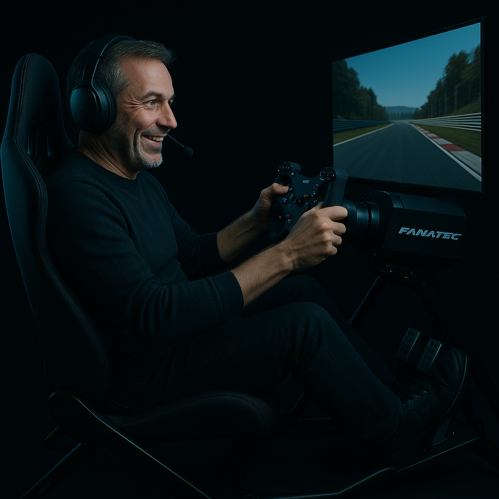 Kierownica i baza Fanatec CSL DD – wypożyczalnia SimDrive Trójmiasto